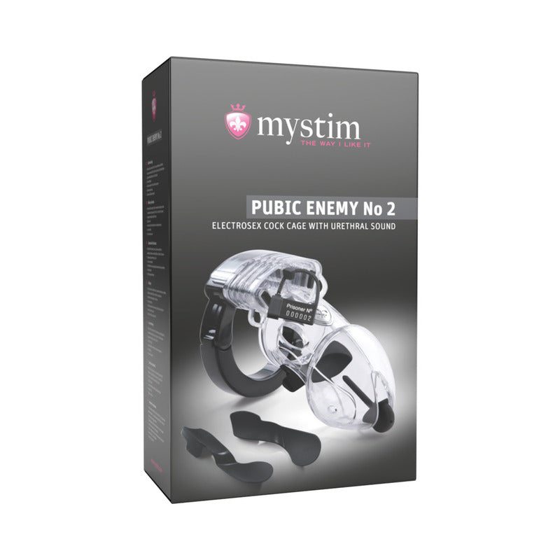 Mystim Pubic Enemy No 2 Electrosex Cock Cage